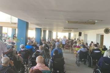 Cuentos y música en la Residencia Mixta de Taliarte/TA.