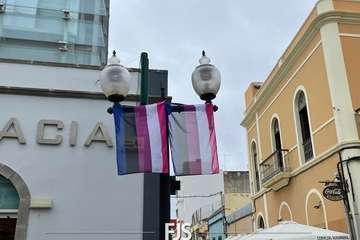 El movimiento LGTBIQ+ alumbra Los Llanos de Telde/Francisco Javier Santana.