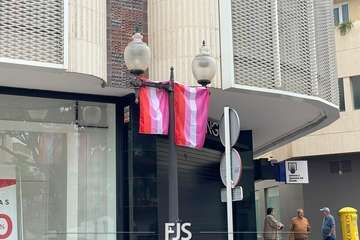 El movimiento LGTBIQ+ alumbra Los Llanos de Telde/Francisco Javier Santana.