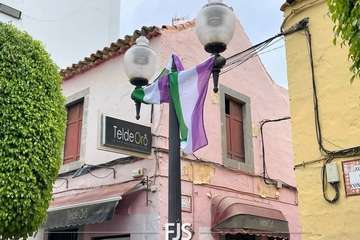 El movimiento LGTBIQ+ alumbra Los Llanos de Telde/Francisco Javier Santana.