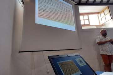 Mireles imparte en Telde la segunda sesión del curso de iniciación a la arqueología/TA.