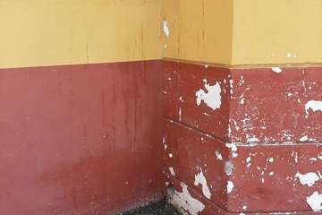 La plaza y fachada de La Garita, dejadas de la mano de Dios/TA.