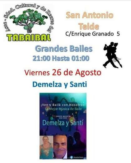 Cartel de una de las dos actuaciones de este fin de semana/TA.