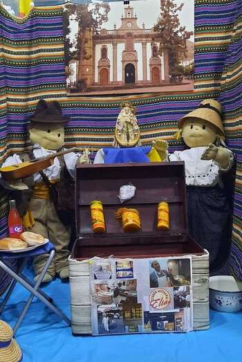 Rinconcito de la Churrería Melián dedicado a las fiestas del Pino de Teror/TA.