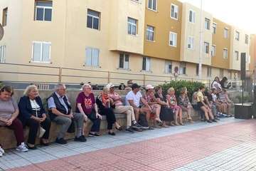 Concierto del cantante Adonay Santana y actuación del humorista Iván El Bastonero en La Garita/TA.