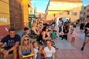 Concierto del cantante Adonay Santana y actuación del humorista Iván El Bastonero en La Garita/TA.