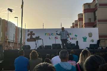 Concierto del cantante Adonay Santana y actuación del humorista Iván El Bastonero en La Garita/TA.