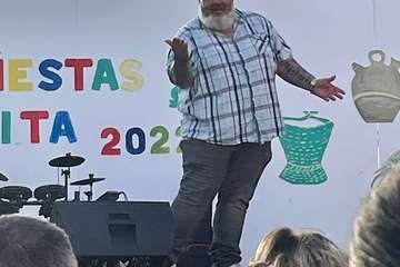 Concierto del cantante Adonay Santana y actuación del humorista Iván El Bastonero en La Garita/TA.