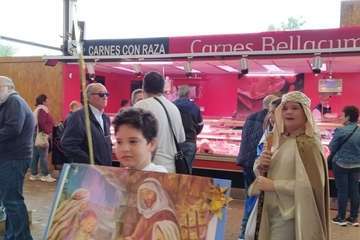  Cánticos navideños en el Mercado Municipal de Telde/Antonio Alí.