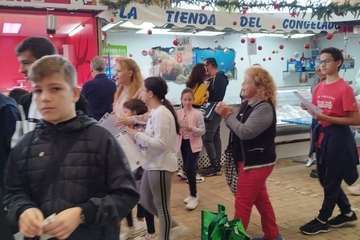  Cánticos navideños en el Mercado Municipal de Telde/Antonio Alí.