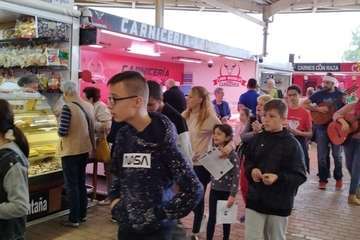  Cánticos navideños en el Mercado Municipal de Telde/Antonio Alí.