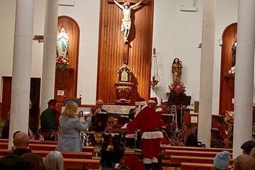 La Banda Municipal de Telde se encomienda a Santa Rita/TA.