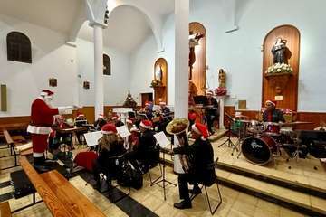 La Banda Municipal de Telde se encomienda a Santa Rita/TA.