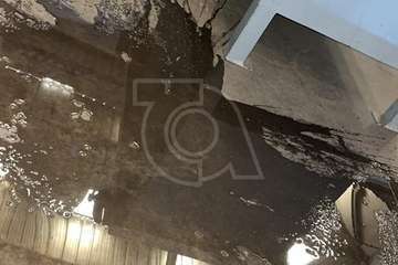  Las filtraciones de agua inundan de nuevo los talleres de Automoción del IES de Las Remudas/TA,