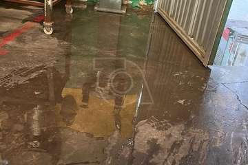  Las filtraciones de agua inundan de nuevo los talleres de Automoción del IES de Las Remudas/TA,