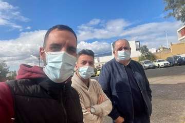 La Banda Municipal de Música dinamiza la mañana de la Residencia Mixta de Taliarte/TA.