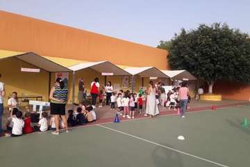 Éxito de la I Feria de Salud del Colegio San Juan de Telde/TA.