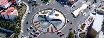 Vista aérea de la Fuente de Telde (Foto TA)