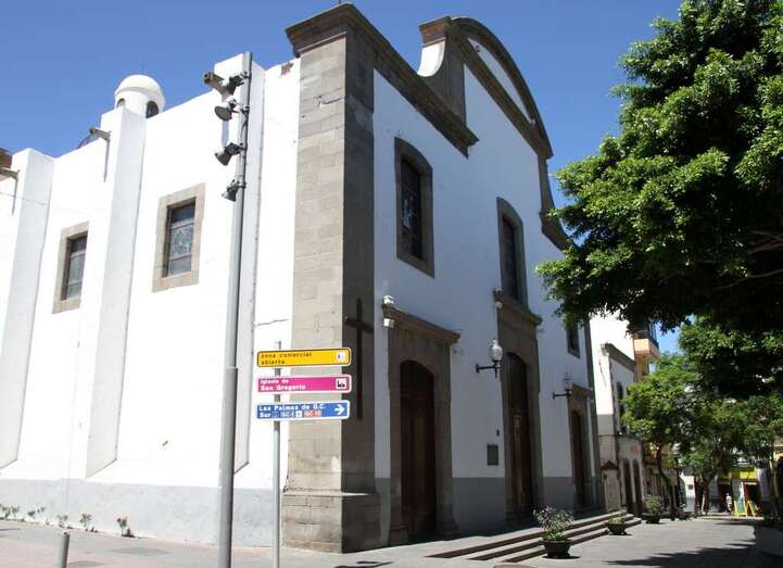 Iglesia de Los Llanos bajo la advocación de San Gregorio (Foto Jesús Ruiz Mesa)