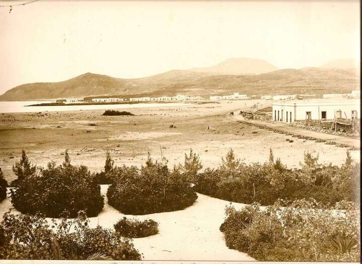 Imagen de La Isleta de finales del siglo XIX/Archivo.