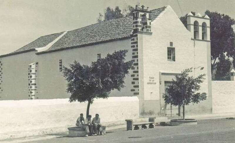 Templo de la Inmaculada Concepción, en una foto antigua/Archivo.