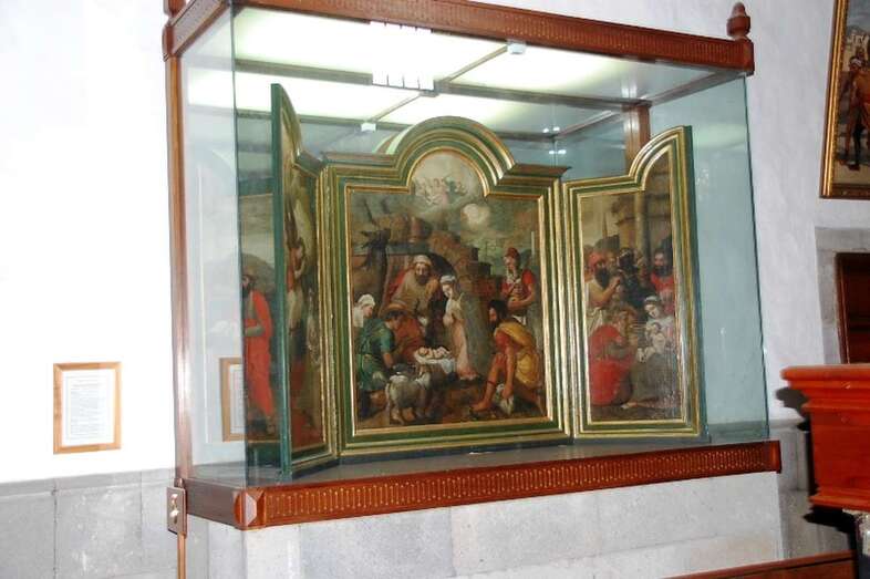 Tríptico flamenco de la Basílica de San Juan de Telde/TA.