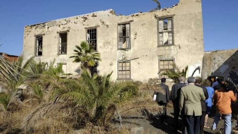La Casa de los Sall, de San Francisco, antes de su restauración/TA.