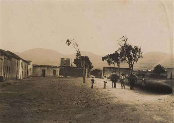 Antigua plaza de Arauz/FEDAC.