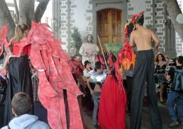 Momento de la grabacion del programa (Foto Acfi Press)