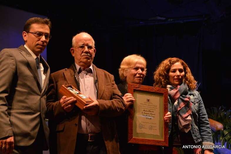 Momento del acto de anoche (Foto Antonio Alí)