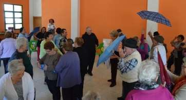 El Aula del Mayor se trasladó este miércoles hasta Era de Mota (foto TA)