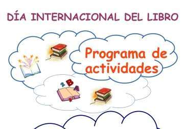 Cartel del Día del Libro (Foto TA)