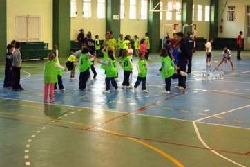 Imagen de archivo de unos juegos escolares (Foto TA)