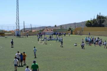 Un momento de los juegos en Valsequillo el pasado viernes (Foto TA)