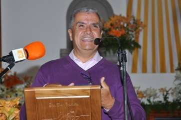 El pregonero, Francisco Luis Domínguez (Foto TA)