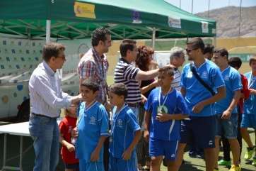 Acto de clausura de las escuelas deportivas de Valsequillo (Foto TA)