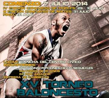 Cartel de la actividad (Foto TA)