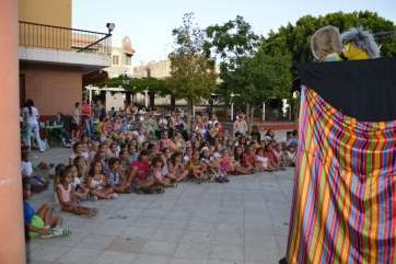 Actividad teatral durante la campaña de verano (Foto TA)
