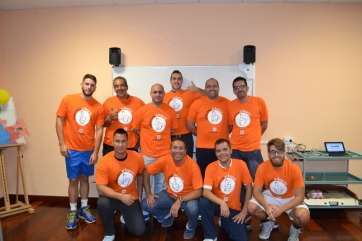 Un momento de las jornadas deportivas (Foto TA)