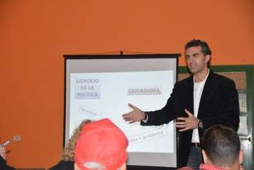 Juan Carlos Hernández Atta, candidato a la Alcaldía por AV (Foto TA)