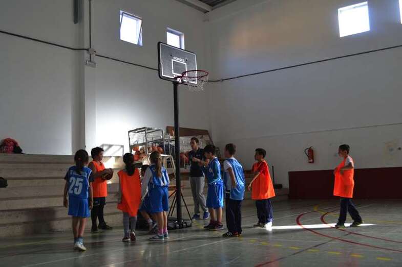 Imagen de la tercera jornada de los Juegos Escolares de Valsequillo (Foto TA)