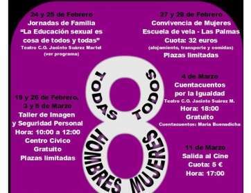 Cartel de la actividad (Foto TA)