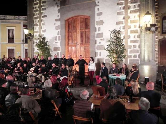 Un momento de la grabación del programa (Foto TA)