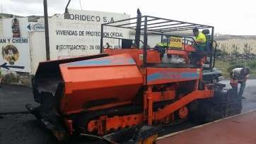 Imagen de archivo de unos trabajos de reasfaltado (Foto TA)