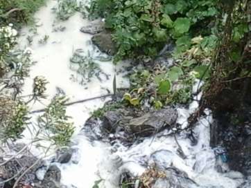 Imagen de archivo de los vertidos en el barranco de Las Carreñas (Foto TA)