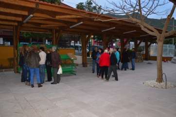 Recinto en donde quedará ubicado el mercadillo agrícola de Valsequillo (Foto TA)