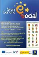 Cartel del proyecto Gran Canaria eSocial (Foto TA)