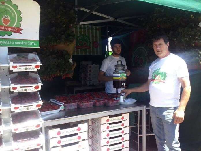 Stand de Valsequillo en la Feria Insular (Foto TA)