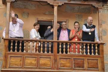 El grupo de Gobierno de Valsequillo, en el acto de toma de posesión (Foto TA)