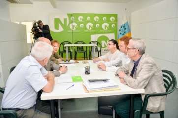 Momento de la reunión de este lunes (Foto Acfi Press)